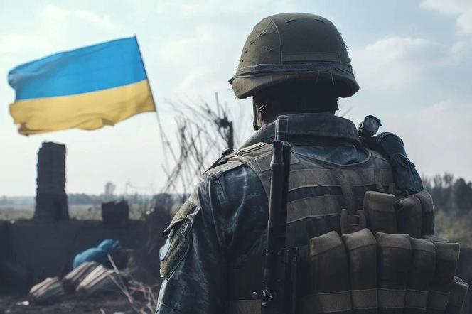 żołnierz ukraiński, Ukraina, SZU, wojna