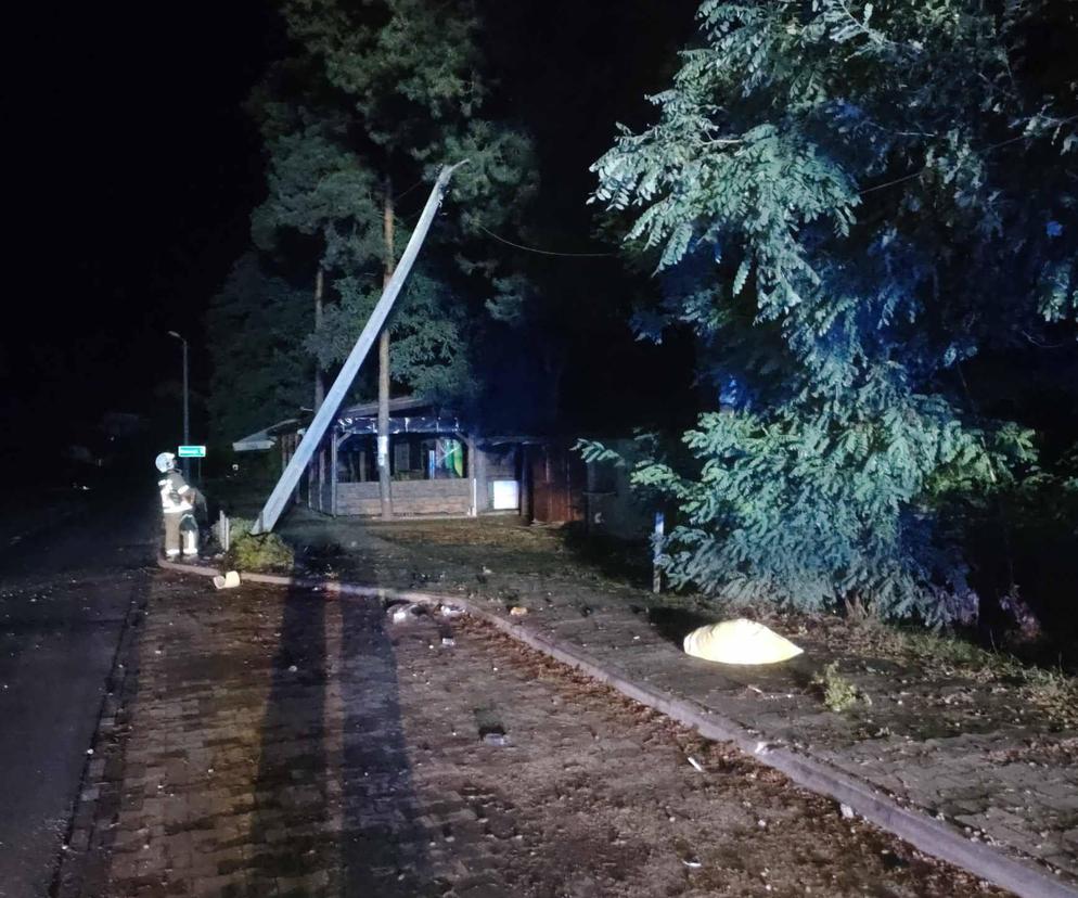 Rajd pijanego obcokrajowca przez Boszkowo. Jechał i kosił 