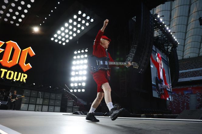 Koncert AC/DC w Warszawie (4.07.2025) - część druga. Organizatorem koncertu jest Live Nation