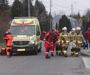 Dramat! Rodzina zatruta czadem. Mama i dwoje dzieci w szpitalu, w akcji dwa śmigłowce LPR