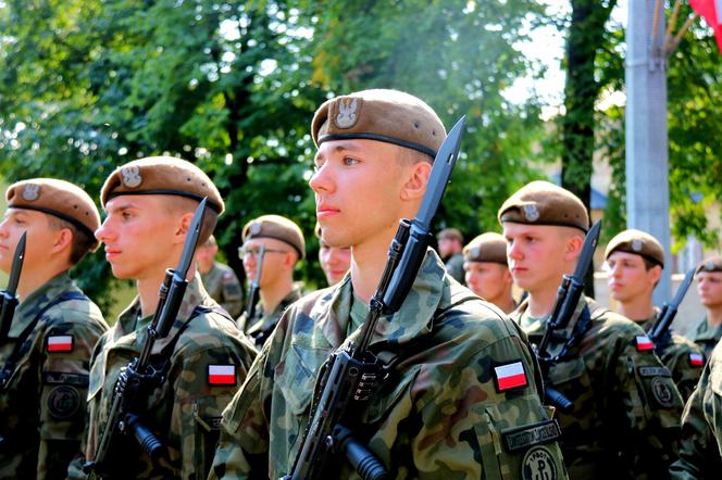 Białystok. Przysięga żołnierzy Wojsk Obrony Terytorialnej