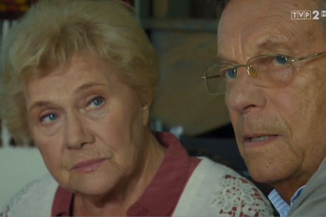 M jak miłość, odcinek 1412, Barbara (Teresa Lipowska), Józef (Stefan Friedmann)