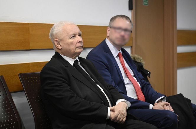Kaczyński spotkał się z Brejzą przed sądem
