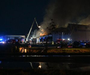 Pożar w przetwórni drobiu na Kaszubach