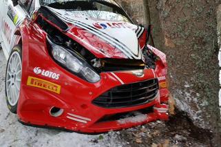 Robert Kubica miał wypadek podczas Rajdu Monte Carlo