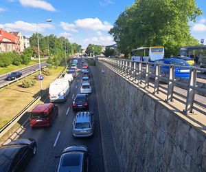 Remont mostu Grunwaldzkiego w Krakowie