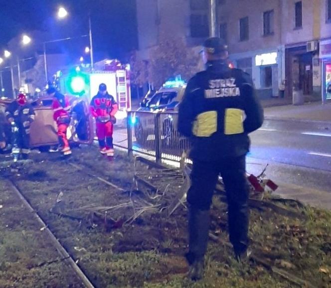 Dachowanie na torowisku przy ul. Grochowskiej