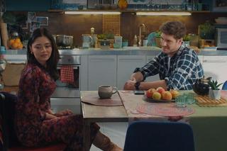 	M jak miłość odc. 1796. Iza (Adriana Kalska), Marcin (Mikołaj Roznerski)