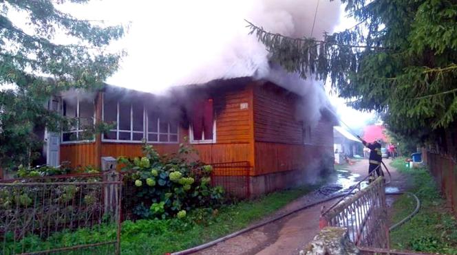 Strażacy przyjechali błyskawicznie.