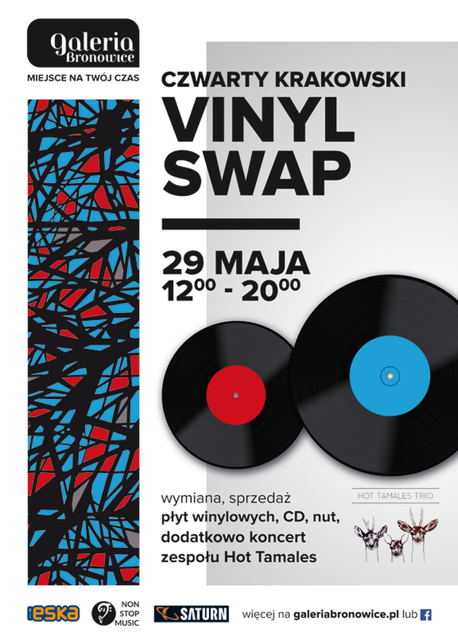 Czwarty krakowski Vinyl Swap w Galerii Bronowice