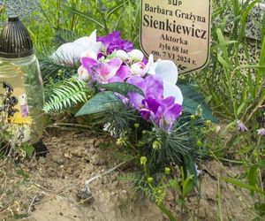 Tak wygląda grób Barbary Sienkiewicz