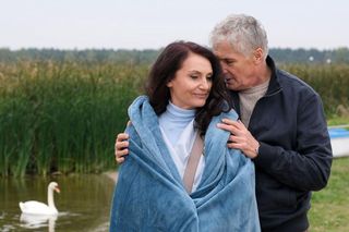 M jak miłość odc. 1847. Aleksandra (Małgorzata Pieczyńska), Erwin (Andrzej Dopierała)