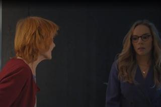 M jak miłość odcinek 1804. Ola (Ewa Kolasińska) i Sylwia (Hanna Turnau)