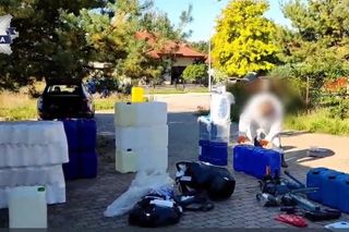 Tona chemikaliów i narkotyki u obcokrajowca. 29-latek zatrzymany!