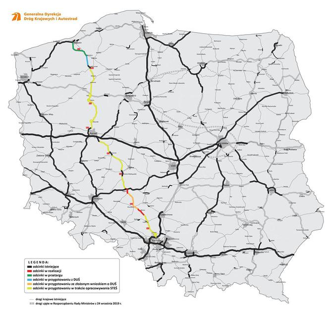 Droga ekspresowa S11 połączy Śląsk z Pomorzem. Do Koszalina dojedziemy w pięć godzin [ZDJĘCIA]