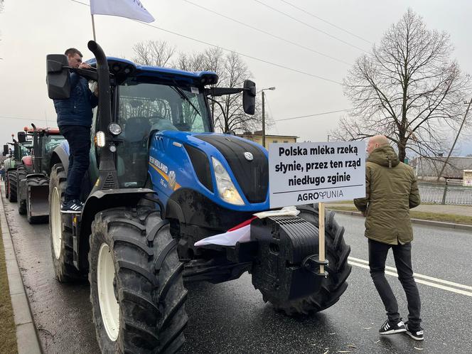 Łódzkie. Protest rolników 9.02.22