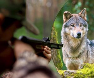 Wojciech N. odpowie za śmierć wilka! Inni myśliwi nie mieli zamiaru siedzieć cicho
