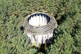 Ruiny byłej fabryki amunicji DAG podczas II wojny światowej w Lubuskiem