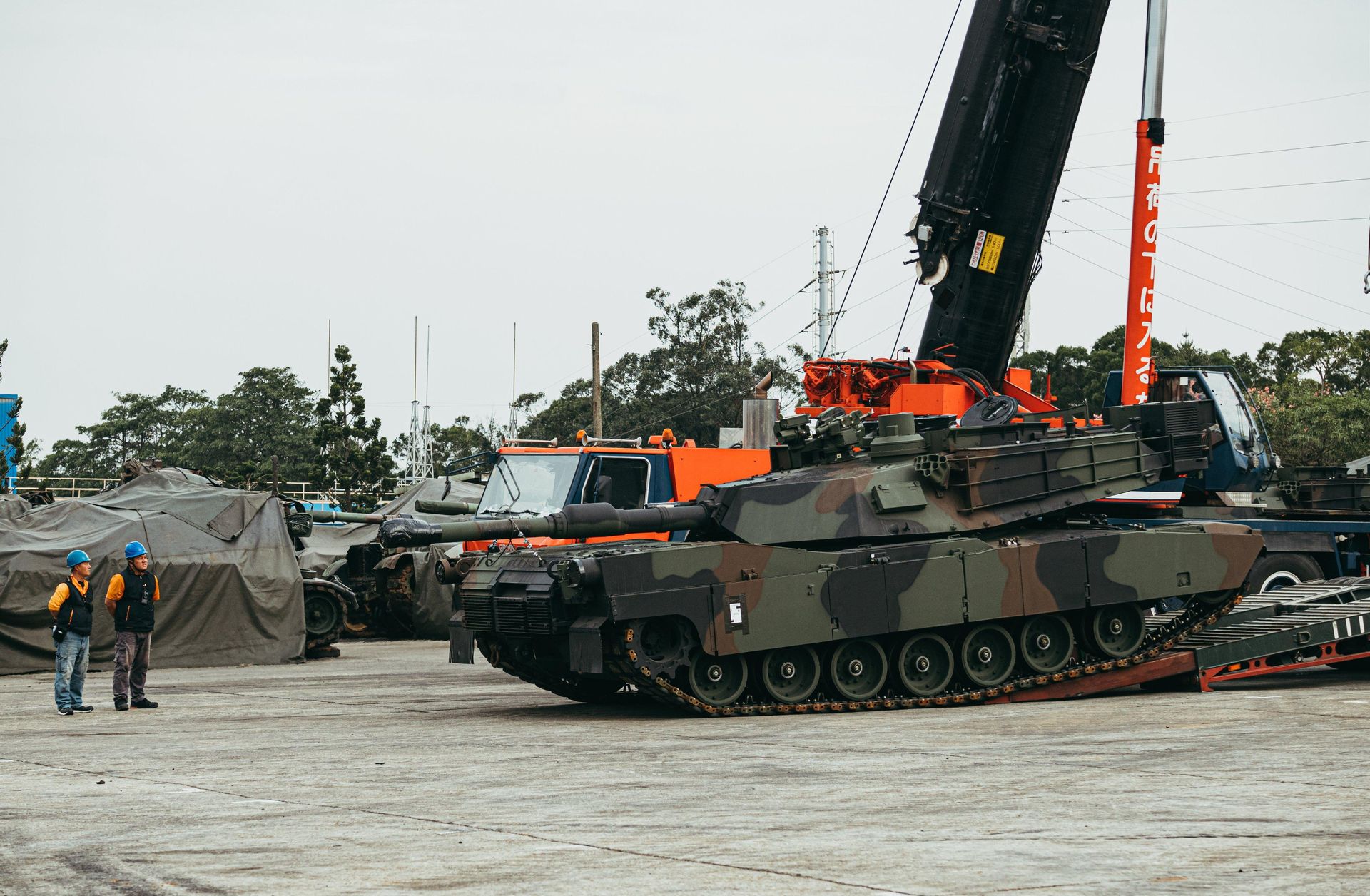 Tajwańskie czołgi Abrams