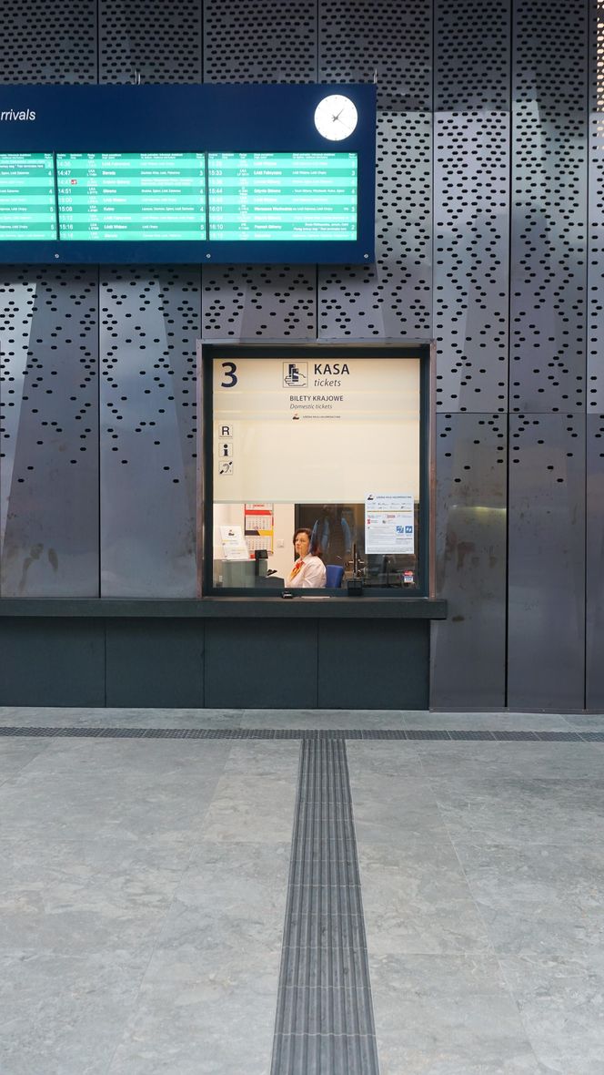 Łódź Kaliska - dworzec po remoncie