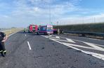 Śmiertelny wypadek pod Olsztynkiem na S 51. Jeden z kierowców zginął na miejscu [ZDJĘCIA]