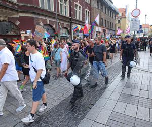 Marsz Równości w Gliwicach przeszedł przez centrum miasta