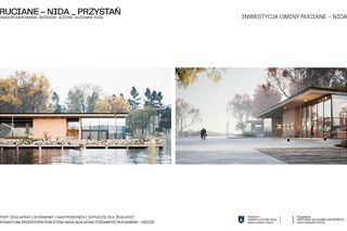 Przystań żeglarska w Rucianem-Nidzie [WIZUALIZACJE]