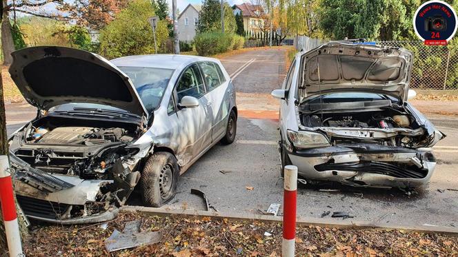 Kompletnie pijany wiózł trójkę dzieci! Sześć osób w szpitalu po wypadku w Milanówku