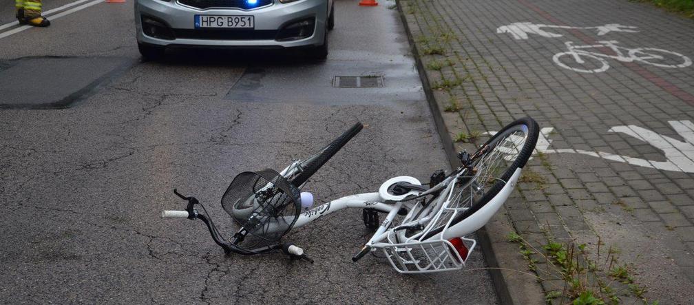 Potrącenie rowerzystki w Tarnowie
