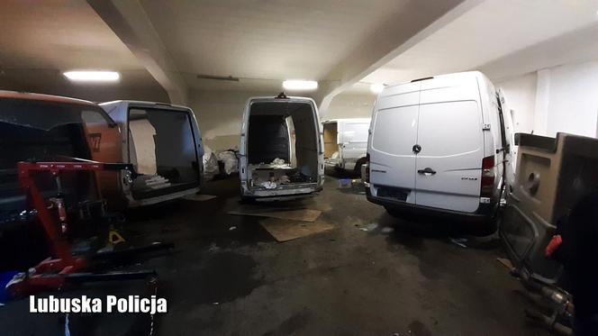 Mercedesy Sprintery pochodzące z kradzieży