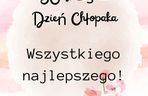 Kartka z życzeniami na Dzień Chłopaka