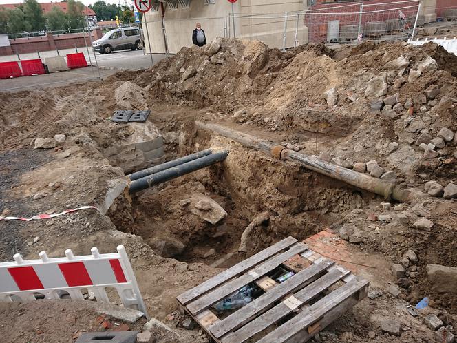 Nowe odkrycia na wysokości ulicy Wodnej