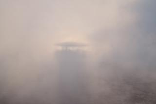 Zachód słońca na Śnieżniku, 7 stycznia 2023 roku