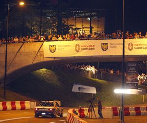 Rajd Śląska 2025. Nocny odcinek specjalny ulicami Katowic