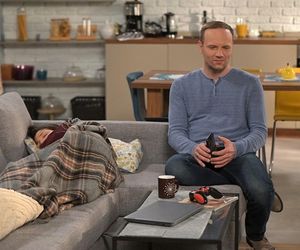 Pierwsza miłość, odcinek 4022: Kinga (Aleksandra Zienkiewicz),  Janek (Maciej Mikołajczyk)