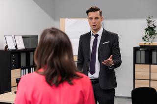 Na Wspólnej odc. 3637: Darek Żbik (Michał Mikołajczak), Aneta (Dorota Krempa)