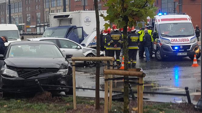 Wypadek na skrzyżowaniu Sienkiewicza i Piłsudskiego