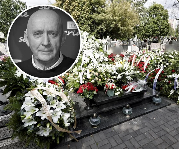 Grób Dziewulskiego pokryło morze kwiatów