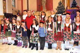 Kolędy w szkole na Borough Park