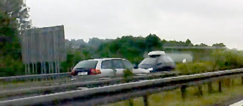 Pędziła pod prąd autostradą 