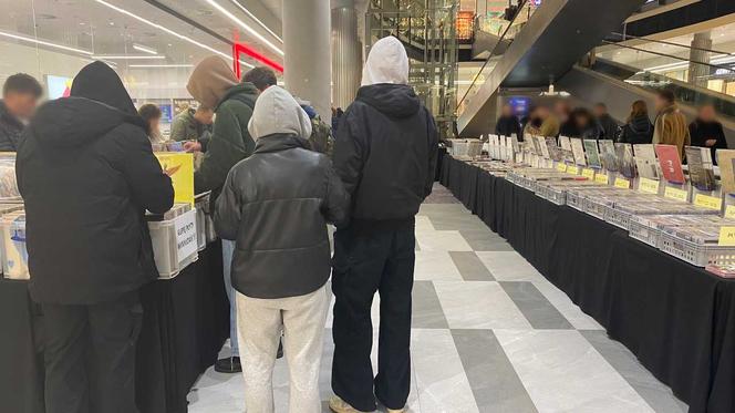 Kiermasz płytowy w galerii Focus Mall Zielona Góra 