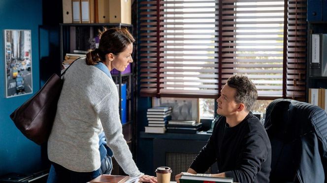 M jak miłość odc. 1867. Jakub Karski (Krzysztof Kwiatkowski), Martyna (Magdalena Turczeniewicz)