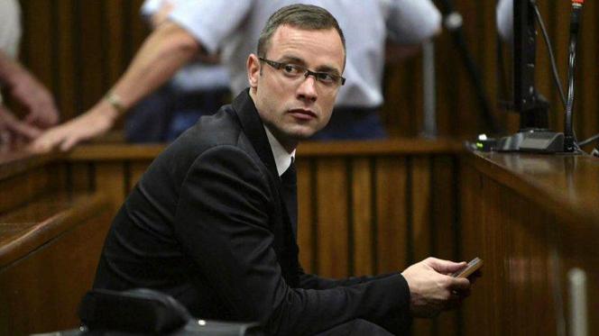 Pistorius podczas procesu