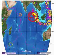 TRZĘSIENIE ZIEMI w INDONEZJI o sile 8,7 stopnia w skali Richtera. OSTRZEŻENIE przed TSUNAMI