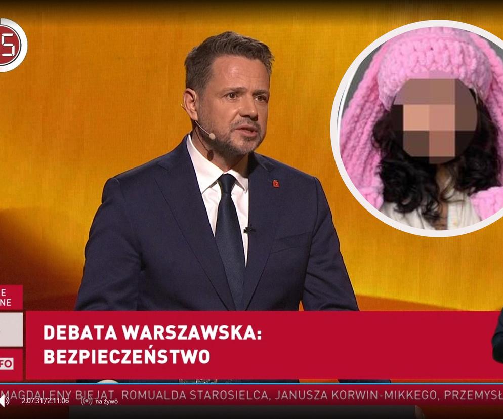 Śmierć Lizy na debacie TVP na prezydenta Warszawy. Rafał Trzaskowi mówi o mordercy
