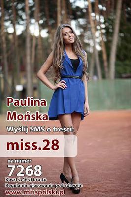 Wybory miss polski 2014 Paulina Mońska