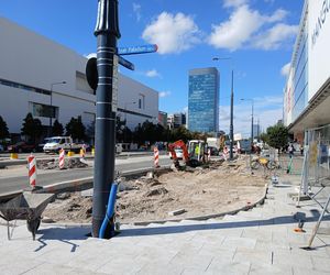 Przebudowa torowiska tramwajowego na ul. Marszałkowskiej w Warszawie