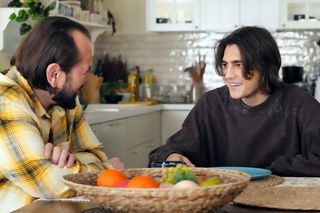 	Barwy szczęścia odc. 3166. Borys (Jakub Wieczorek), Romeo (Jacek Tyszkiewicz)