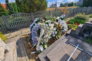 Grób Przemka z Wielopola Skrzyńskiego. Utopił się w żwirowni w Czarnej Sędziszowskiej [GALERIA]