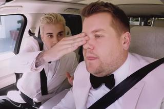 Grammy 2016: Justin Bieber w Carpool Karaoke w stroju kelnera! Mamy zabawne wideo!